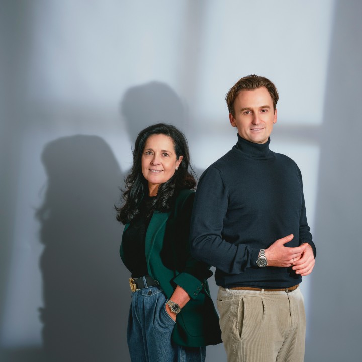 Teamfoto Hilde Browaeys & Philippe Boeckx
